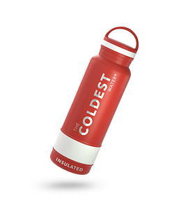 The Coldest Water Bottle 21oz Loop Lid Red