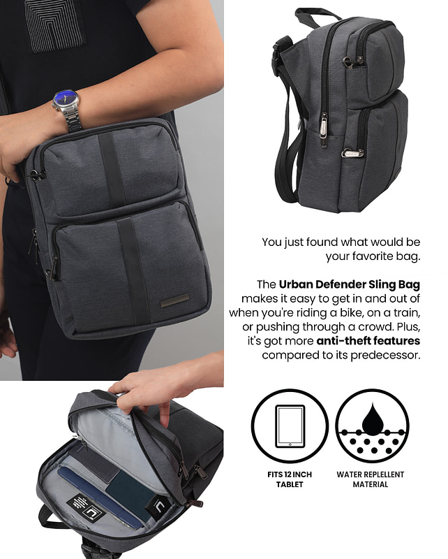 Urban Anti-Theft Sling – ShopLeatherWorld