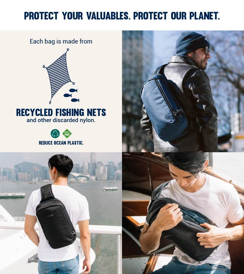 Pacsafe Vibe 325 Sling Pack Anti-Theft Crossbody Bag | Urbanize